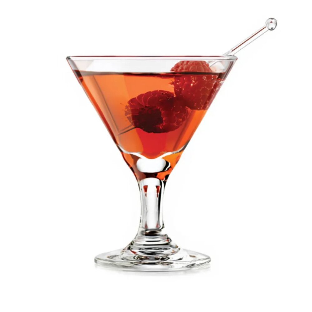 Libbey 3701 Vina 3 Oz. Four Piece Mini Martini Drink/Dessert Glass Set - NIB/NWT